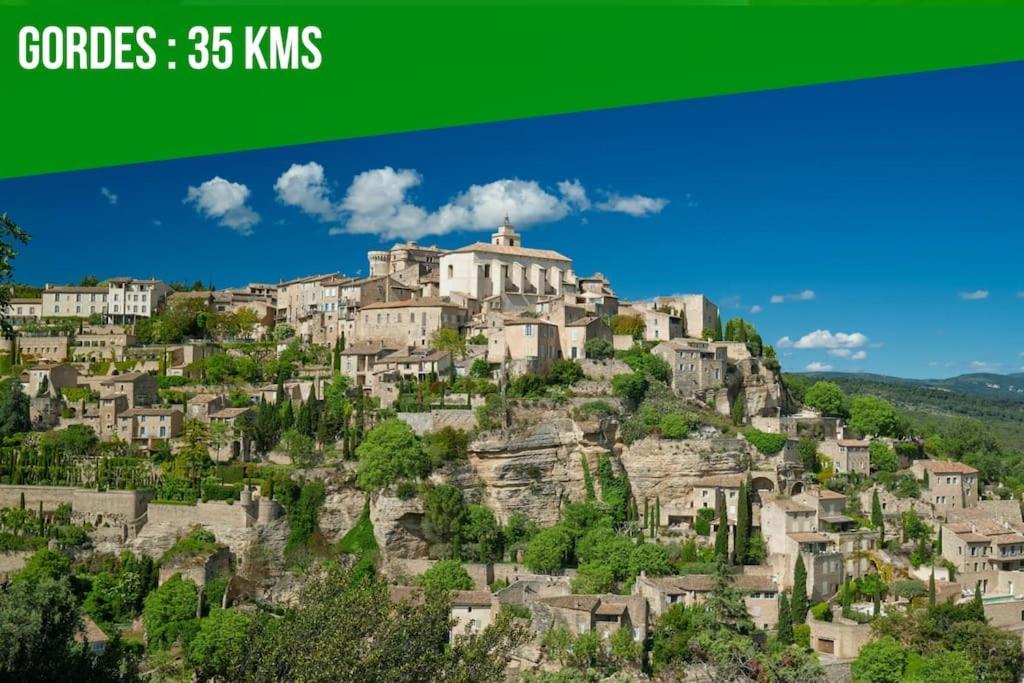 Villa La Bastide D'Elma - Clim - Wifi Sarrians Exterior foto